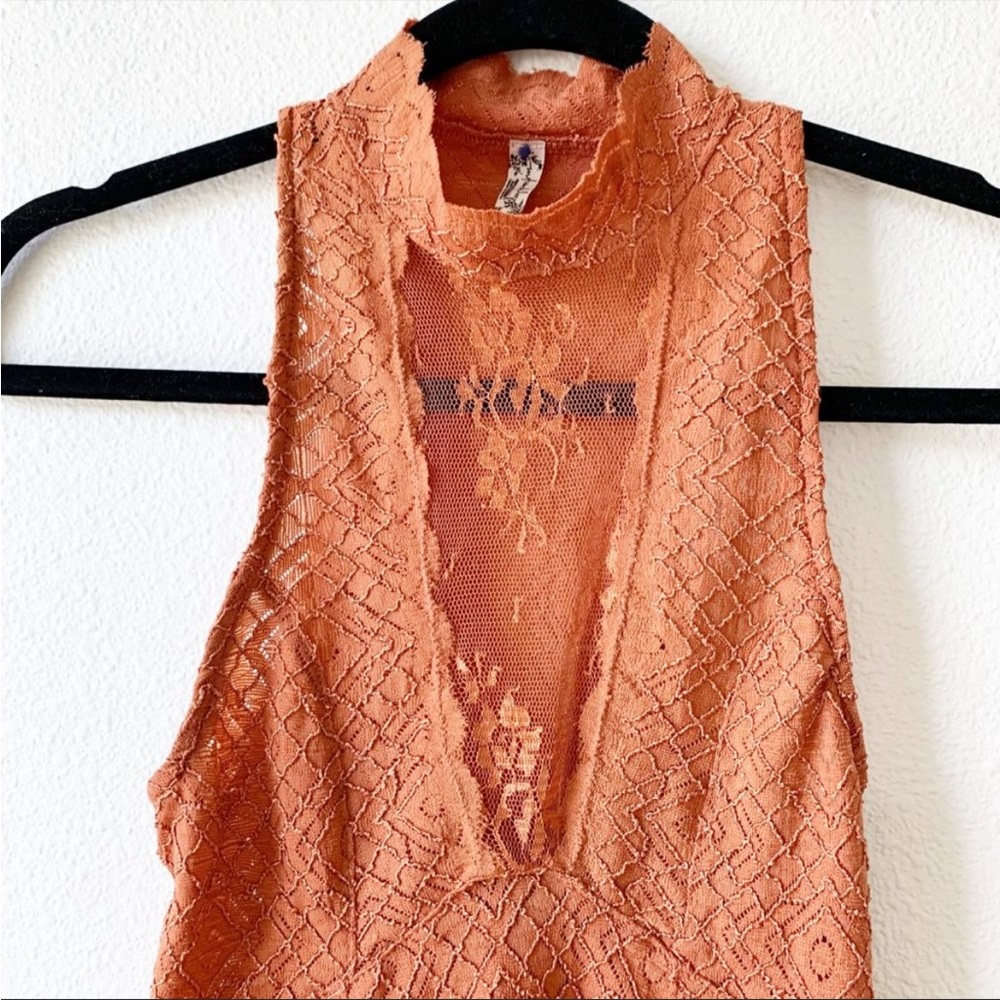 Free People Intimately Lace Inset Mock Tank 🍂 - Picture 2 of 5